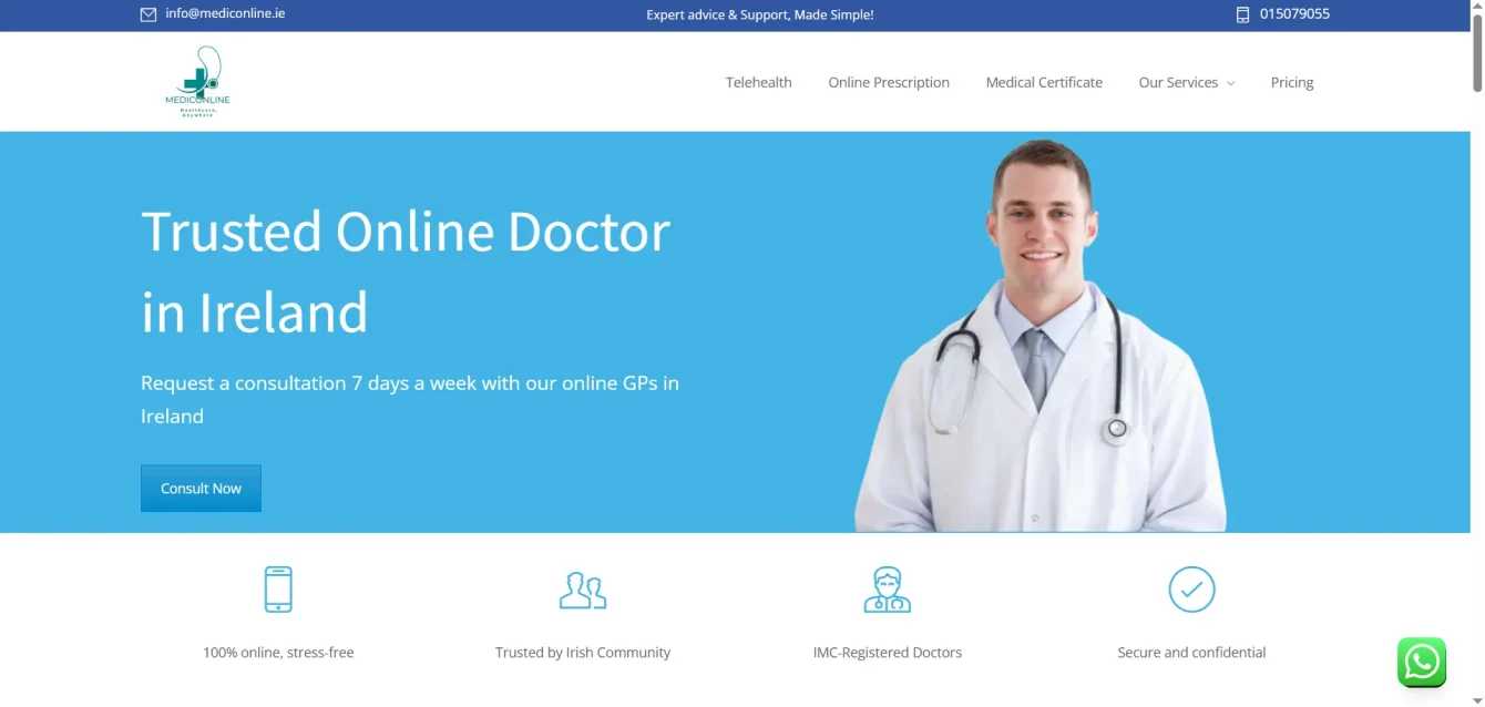 MedicOnline Website
